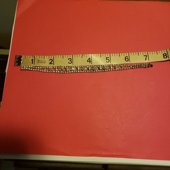 Vintage CZ Diamond Tennis Bracelet - Picture 4 of 5